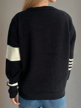 Striped Color Block Round Neck Cardigan Woman Outerwear