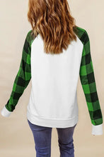 Lucky Clover Round Neck Long Sleeve T-Shirt Woman T Shirts