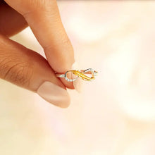 Feather 925 Sterling Silver Zircon Ring Rings