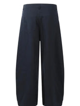 Men's Wide Leg Drawstring Cargo Pants Woman Sweatpants