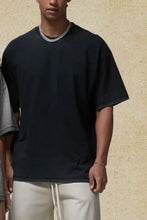 Men's Round Neck Half Sleeve T-Shirt Mens Tops