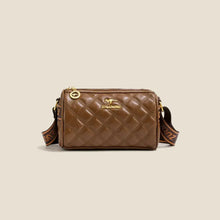 Adjustable Strap PU Leather Shoulder Bag Brown One Size Shoulder Bags