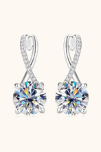 4 Carat Moissanite 925 Sterling Silver Earrings Earrings