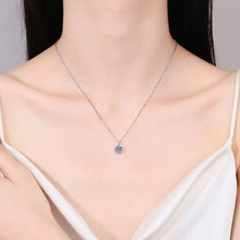 1 Carat Moissanite 925 Sterling Silver Necklace Necklaces