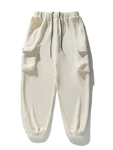 Men's Plus Size Elastic Waist Joggers with Pockets Woman Sweatpants