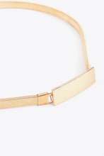 Elastic Iron Skinny Belt Belts