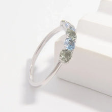 925 Sterling Silver Rhinestone Ring Rings