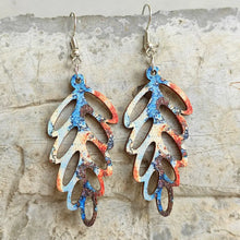 Leaf Shape Wooden Dangle Earrings Style D One Size Earrings
