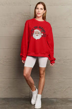 Simply Love Full Size Santa Graphic Long Sleeve Sweatshirt Woman Sweatshirts