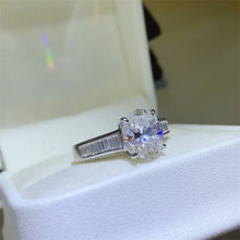 3 Carat Moissanite 925 Sterling Silver Ring Rings