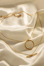 Double-Layered Stainless Steel Necklace Necklaces