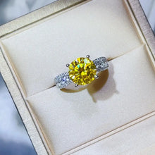 3 Carat Moissanite 925 Sterling Silver Ring Fine Jewelry