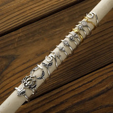 Alloy Multi Shapes 15-Piece Ring Set Silver One Size Fashion Jewelry