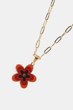 Flower Pendant Stainless Steel Necklace Necklaces
