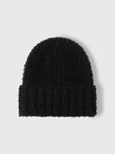 Thermal Teddy Knit Hat Black One Size Hats