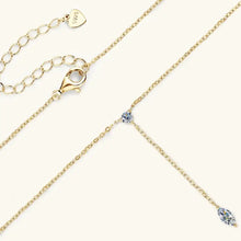 Moissanite 925 Sterling Silver Necklace Necklaces