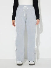 Drawstring Bow Pants Woman Pants