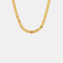 Titanium Steel Zircon Necklace Fashion Jewelry
