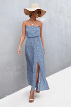 Strapless Split Maxi Dress Woman Maxi Dress