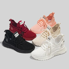 Mesh Lace-Up Platform Athletic Shoes Woman Athletic Shoes