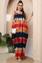 Plus Size Tie-Shoulder Maxi Dress Woman Maxi Dress