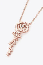925 Sterling Silver 18K Rose Gold-Plated Pendant Necklace Necklaces