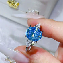 3 Carat Moissanite 925 Sterling Silver Ring Rings