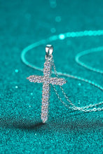 Moissanite Cross Pendant Chain Necklace Necklaces