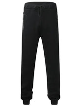 Men's Full Size Drawstring Pants with Pockets Plus Size Black Woman Sweatpants