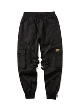 Men's Plus Size Elastic Waist Joggers Black Woman Sweatpants