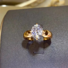 2 Carat Moissanite 925 Sterling Silver Ring Rings