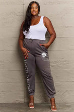 Simply Love Full Size CELESTIAL DREAMER Graphic Sweatpants Dark Gray Woman Sweatpants