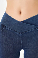 Basic Bae Asymmetrical Waist Denim Shorts with Pockets Denim Shorts