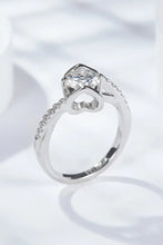 Limitless Love Platinum-Plated Moissanite Ring Rings