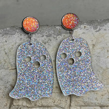 Ghost Shape Acrylic Dangle Earrings Style B One Size Earrings