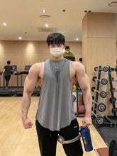 Men's Round Neck Breathable Tank Mens Tops