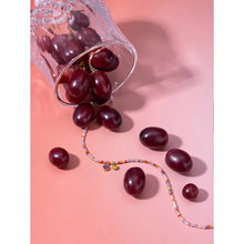 Stainless Steel Glass Stone Necklace Fashion Jewelry