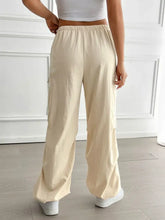 Devine Drawstring Joggers with Pockets Woman Pants