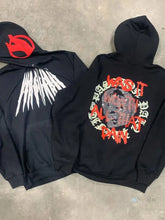 Men's Rhinestone Letter Zip Up Hoodie Mens Tops