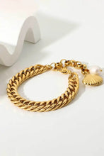 18K Gold-Plated Curb Chain Bracelet Necklaces
