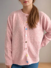 Button Down Long Sleeve Cardigan Woman Outerwear