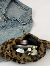 Leopard Fluff Shoulder Bag Shoulder Bags