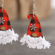 Xylem Pointed Hat Tassel Earrings Earrings