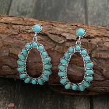 Artificial Turquoise Earrings Earrings