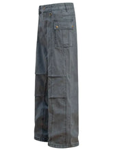 Men's Casual Cargo Wide Leg Pants with Multi-Pockets Woman Sweatpants
