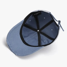 Distressed Adjustable Cotton Hat Hats