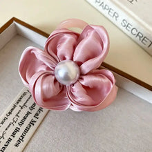 Flower Acrylic Hair Claw Clip Pink One Size Hair Jewelry