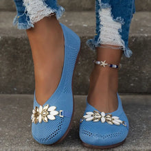 Round Toe Flats Slip-Ons Woman Loafers