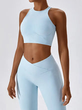 Basic Bae Cutout Racerback Active Tank Woman Activewear
