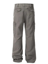 Men's Straight Leg Cargo Pants Woman Sweatpants